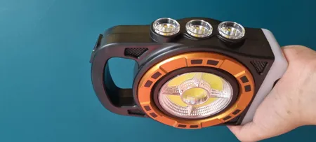 چراغ اضطراری مدل خورشیدی شارژی 3حالته HB