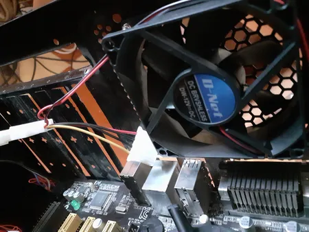 فن کیس دی-نت مدل 8x8 کد D01