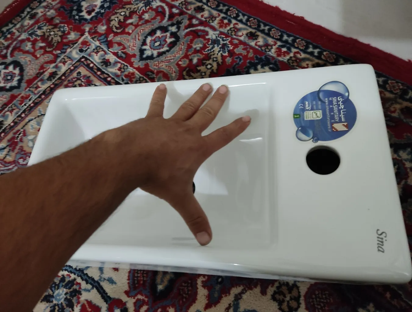 ست کابینت و روشویی مدل 8002 به همراه آینه