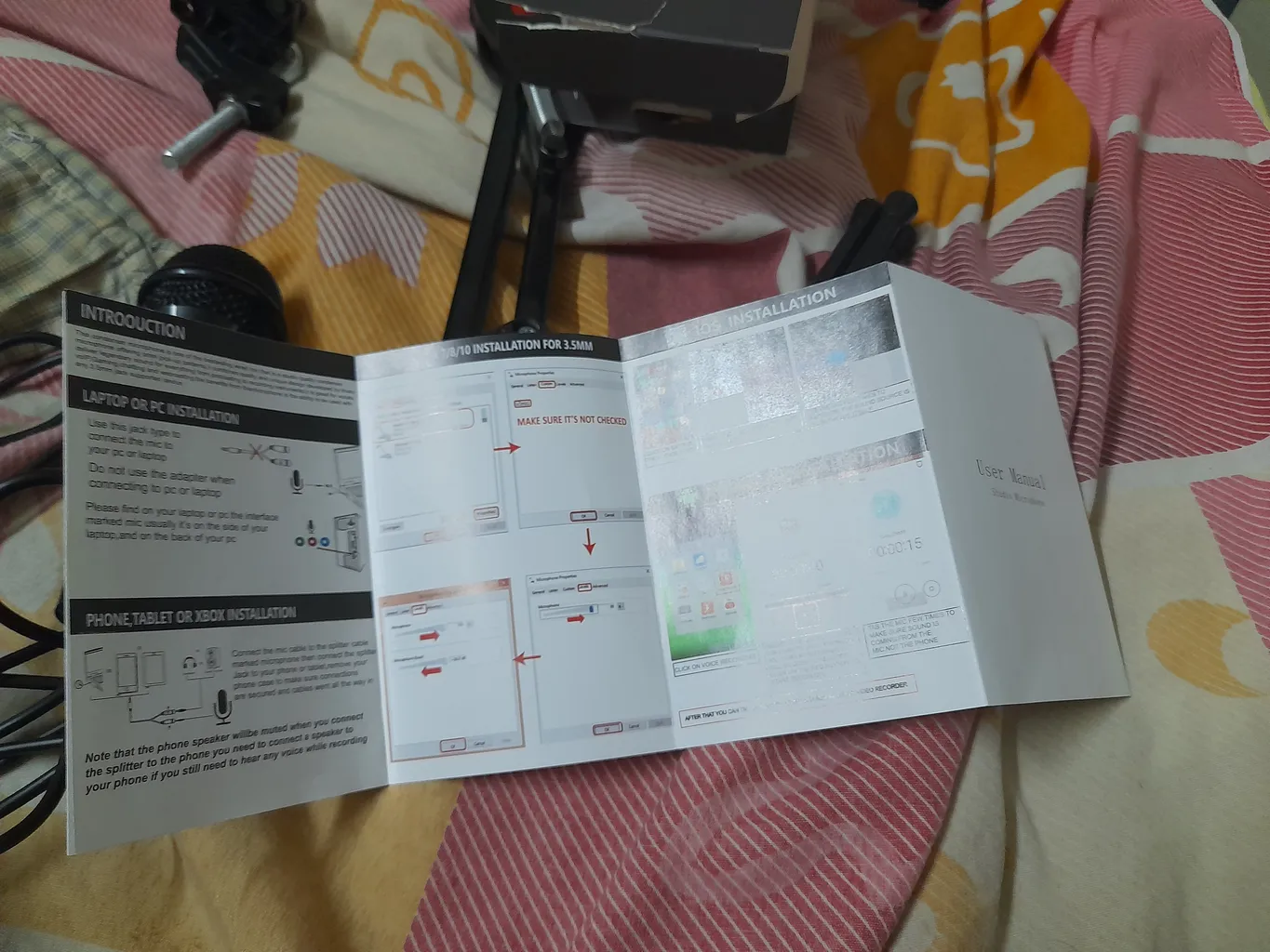 میکروفون استودیویی مدل SF-910 میکروفون استودیویی مدل SF-910