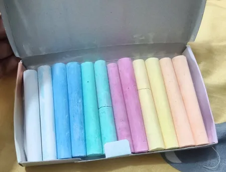 گچ رنگی تحریر پریموس کد 41 بسته 12 عددی