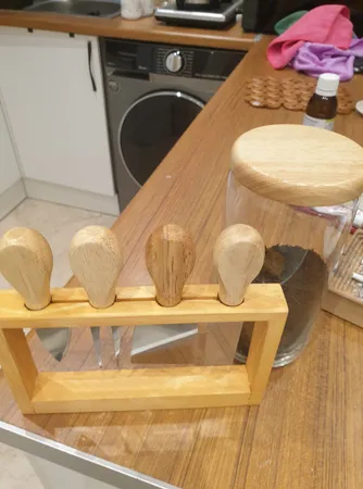 ست کارد صبحانه خوری مدل 20224 مجموعه 4 عددی به همراه استند