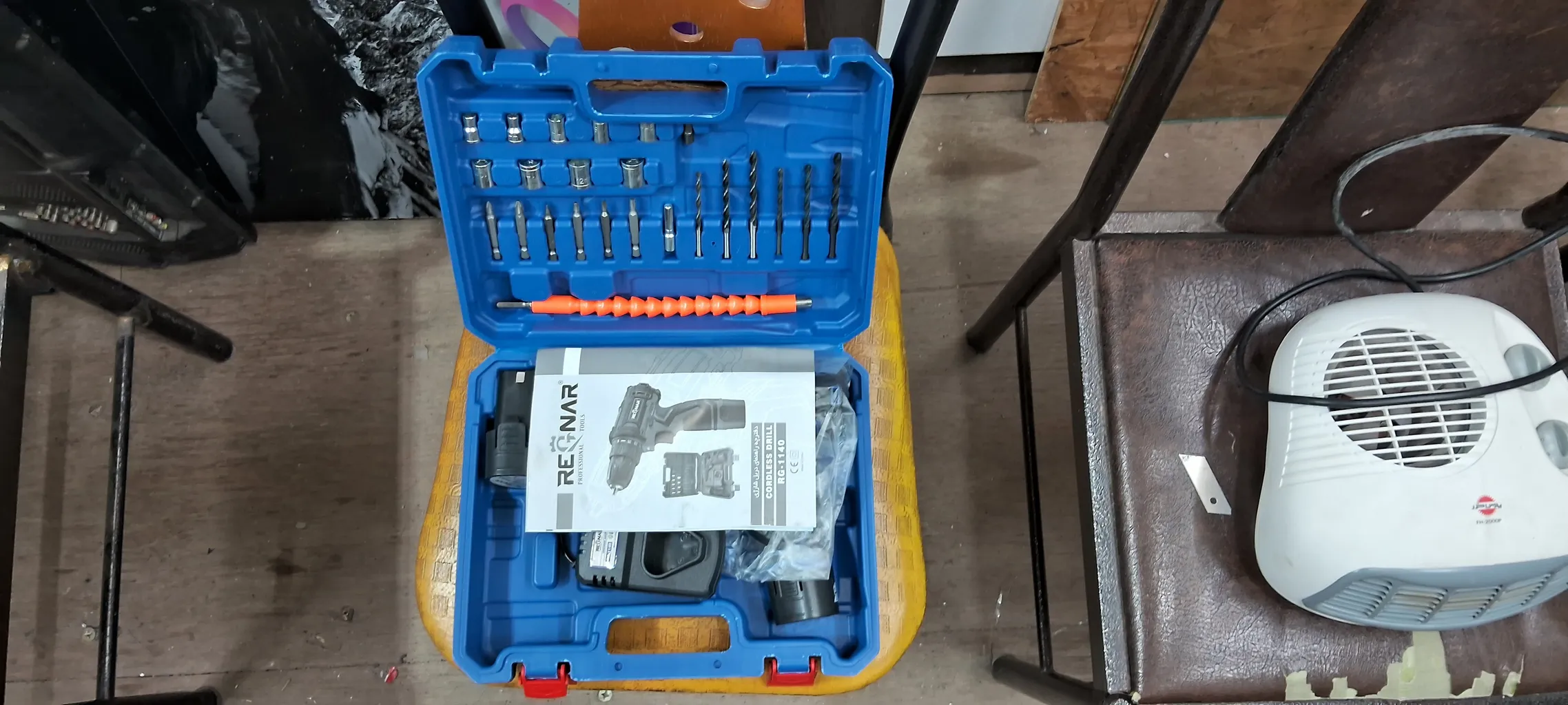 دریل پیچ گوشتی شارژی رگنار مدل RG_1140