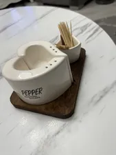 تجریه خرید نمکدان و فلفل پاش ام وي اچ گلس اند پلاستيكس مدل HEART