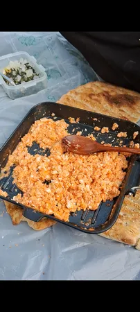 تابه سفری لایف کمپ مدل دسته چوبی تاشو