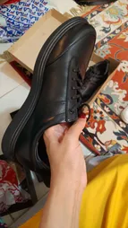 کفش روزمره مردانه چرم عطارد مدل چرم طبیعی کد SH203
