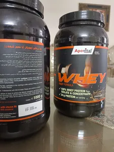 تجریه خرید پودر وی پروتئین آپوویتال - 1000 گرم بسته 2 عددی