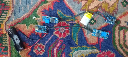 باتری لیتیوم یون مدل 602030 ظرفیت 500 میلی آمپر ساعت