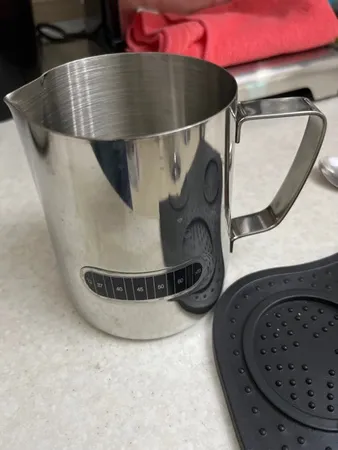 پارچ کف ساز شیر مدل دماسنج دار کد 550