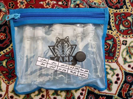 نظم دهنده سفری مدل جا ادویه کمپ مجموعه 6 عددی