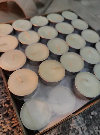 شمع وارمر یانار مدل tea light بسته 100 عددی