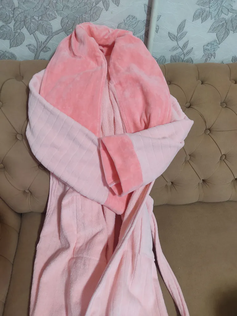 حوله پالتویی مینل طرح تنپوش کد 2024 سایز 115