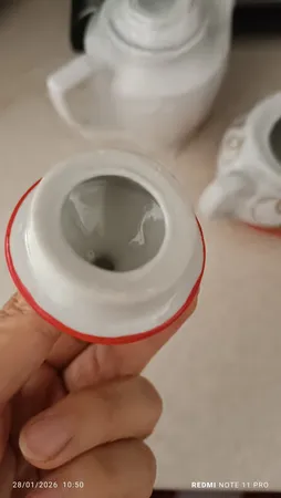 قوری زعفران شرکت صنایع چینی تقدیس مدل موناکو 120