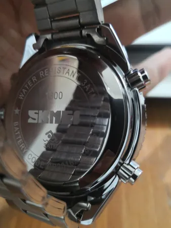 ساعت مچی عقربه ای مردانه  کوارتز اسکمی مدل 1600S