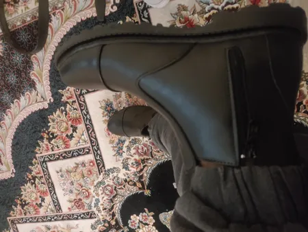 نیم بوت مردانه مدل اسپانیا رنگ مشکی