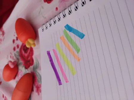 ماژیک علامت گذار مدل هویج کد 809 بسته 6 عددی