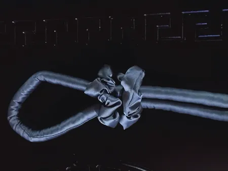 بیگودی مدل کرلی روبان به همراه کش مو بسته 2 عددی