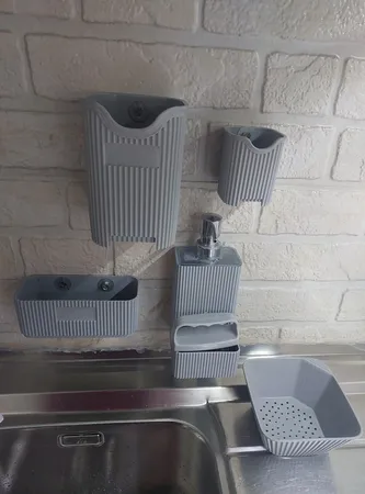 جاقاشقی بازن مدل گرافیک به همراه جااسکاچی وصافی سینک