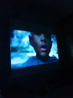 پرده نمایش پایه دار پروژکتور اسکوپ پارچه عالی سایز 180x180