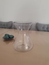 تجریه خرید گلدان شیشه ای مدل روژان