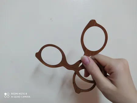 نشانگر کتاب لوکسینو مدل عینک کد BMP_175 بسته 2 عددی