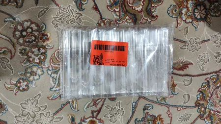 لوله آزمایشگاهی مدل گاما شفاف بسته 10 عددی