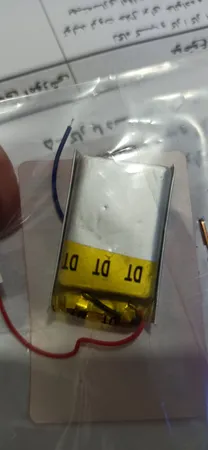 باتری لیتیومی مدل 402030 ظرفیت 300 میلی آمپر ساعت