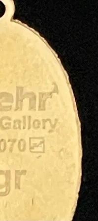 آویز گردنبند طلا 18 عیار ماهک مدل MM0864 طرح طاووس