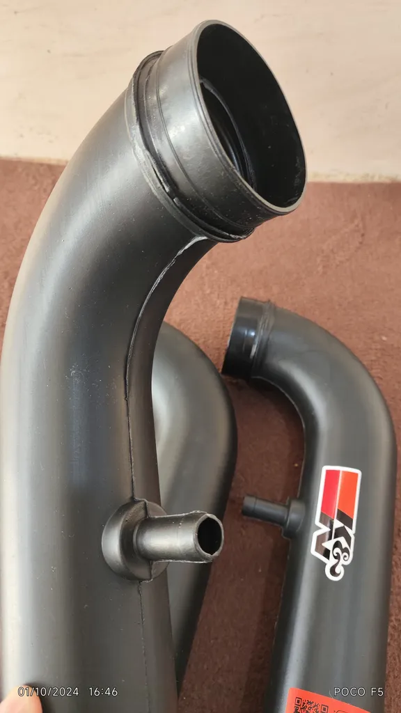 لوله کیت مکش مدل پی وی سی مناسب برای پژو 405