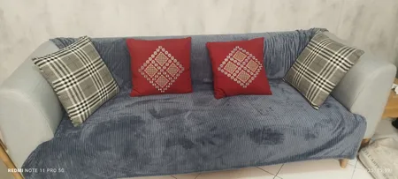 پتو مسافرتی  طرح پلیسه کد P08 سایز 240×200 سانتی متر