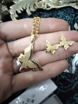 نیم ست سین گالری طرح پروانه سواچ sn203