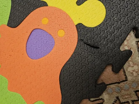 کفپوش تاتامی مدل حیوانات بسته ۹ عددی