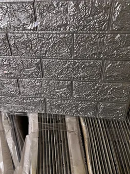 دیوارپوش مدل فومی طرح آجری بسته 20 عددی