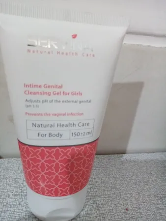 ژل بهداشتی دوشیزگان سروینا مدل Genital حجم 150میلی لیتر