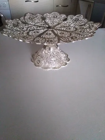 شیرینی خوری ملیله کاری  مدل لعیا کد 404