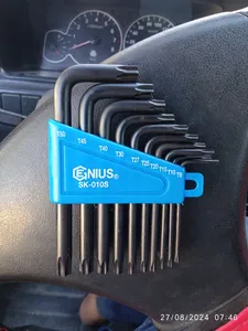 تجریه خرید آچار آلن کارتی ستاره ای جنیوس تولز مدل SK-010S مجموعه 9 عددی