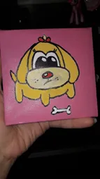 بوم نقاشی جهان بوم مدل TZ-1 سایز 10x10 سانتی متر