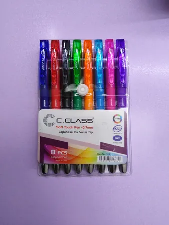 خودکار 8 رنگ سی کلاس مدل soft