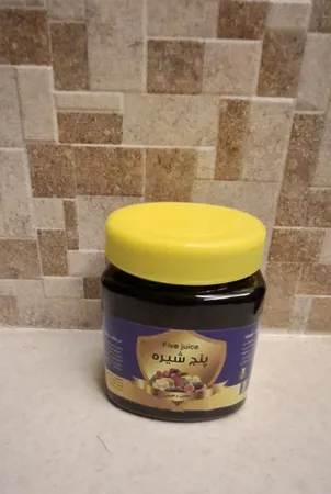 پنج شیره انگور و توت و خرما و سیب و انجیر فدک - 500 گرم