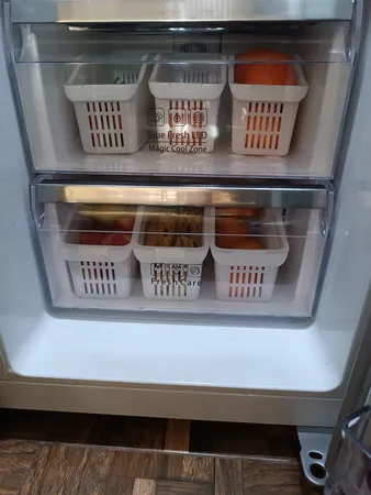 سبد نظم دهنده یخچال مدل organizer02 بسته 2 عددی