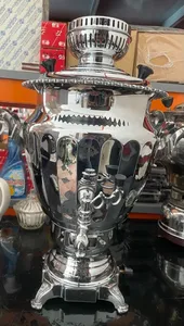 تجریه خرید سماور گازی عالی نسب مدل نگین سیمین ظرفیت 6 لیتر