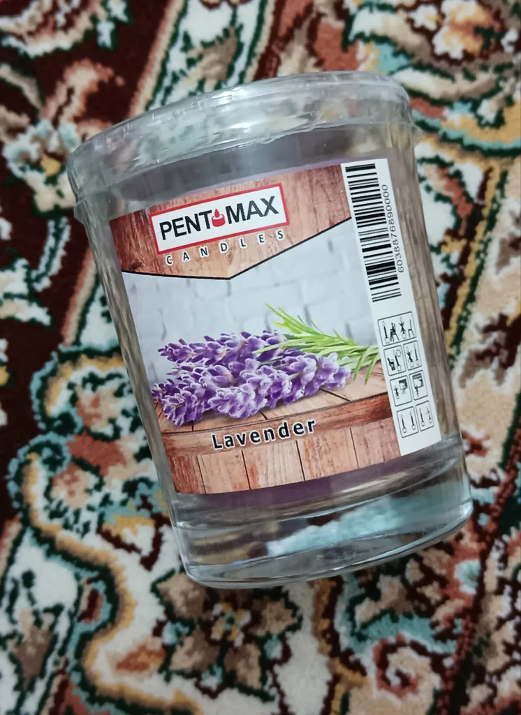 شمع لیوانی پنت مکس مدل عطری اسطوخودوس Lavender_1