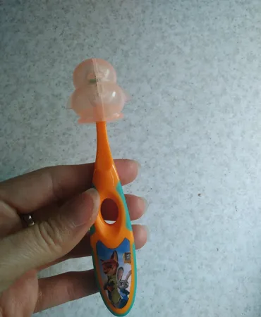 مسواک کودک بیبی لند مدل 379 با برس خیلی نرم