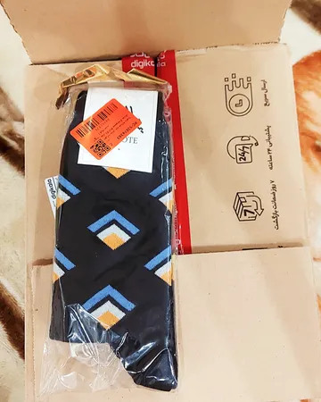 جوراب مردانه پالوته مدل PLT-E1 مجموعه 3 عددی