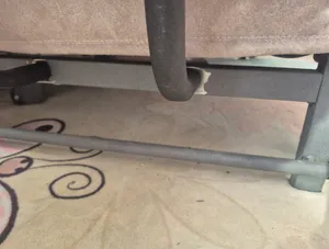 تجریه خرید مبل تختخواب شو تک نفره گالری چوب آشنایی مدل آرتا با روکش پارچه و پایه فلز