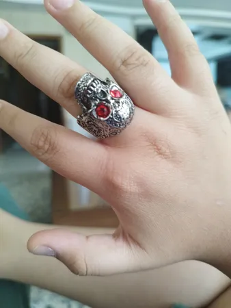 انگشتر طرح اسکلت کد GAN 001