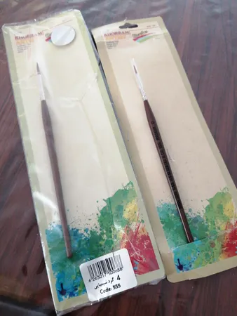 قلم مو گرد خرم شماره 4 کد 555