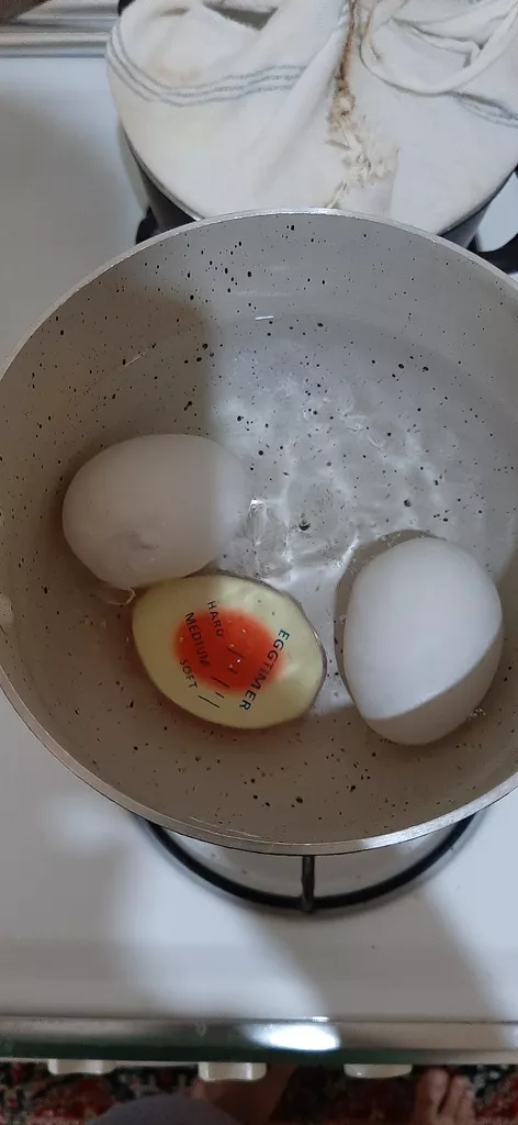 زمان سنج پخت تخم مرغ خانواده باهوش من