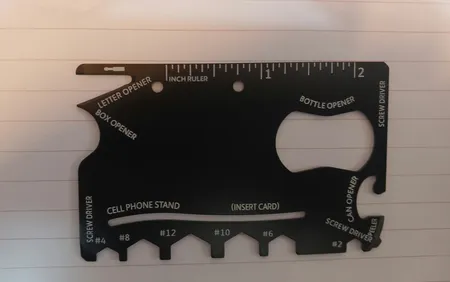 ابزار چندکاره سفری مدل Ninja Wallet