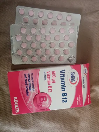 قرص ویتامین ب 12 یورو ویتال بسته 60 عددی